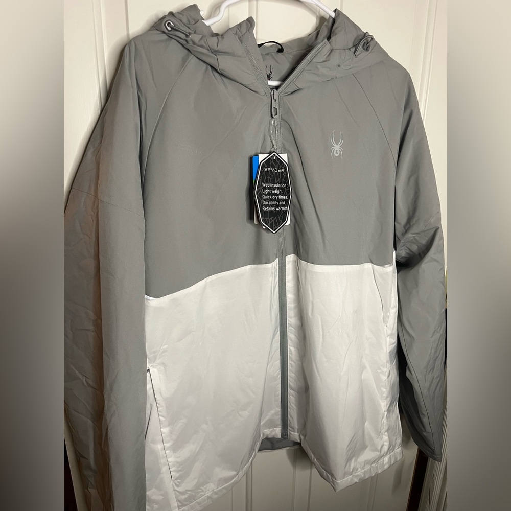 New With Tags Spyder Hooded Insulated Jacket